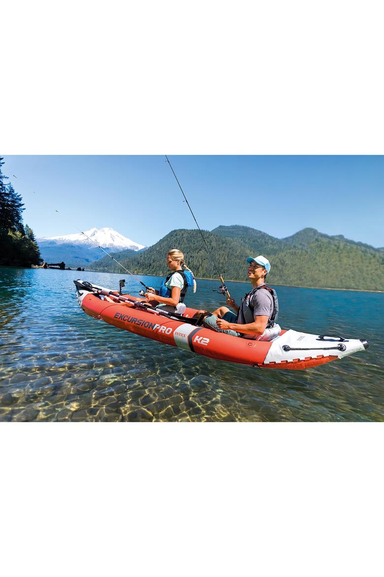 Excursion Pro K2 Inflatable Kayak, Alternate, color, Multicolored