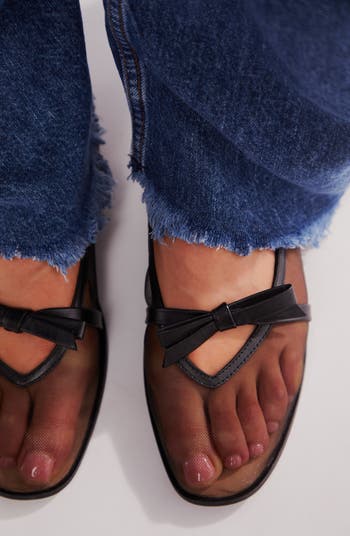Mania Mesh Bow Flat