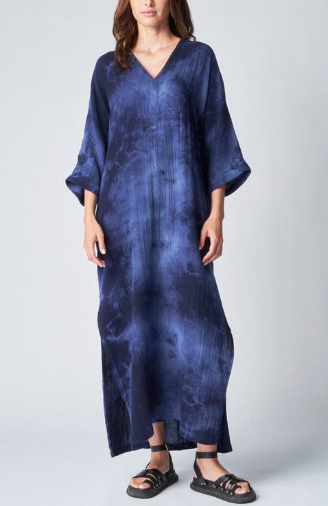 Gauze Arc Seam Caftan