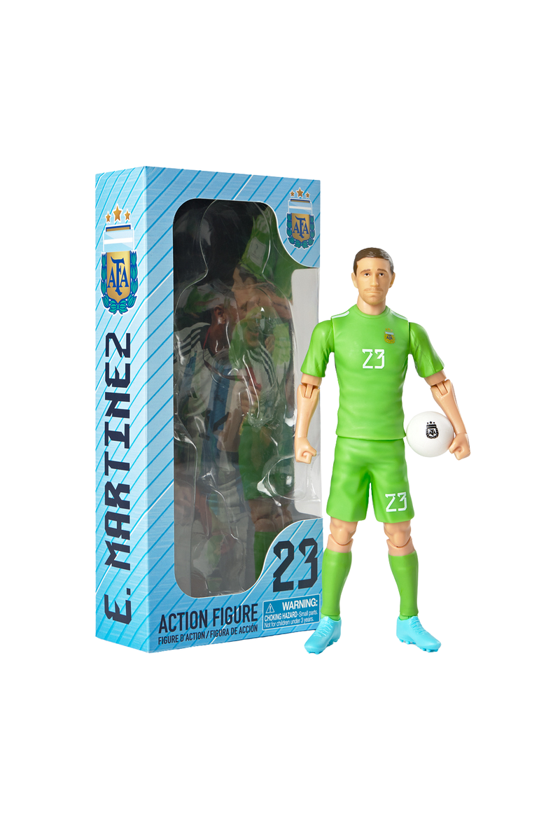 SOCKERS Argentina AFA Emiliano Martinez 8" Collectible Soccer Action Figure, Main, color, Blue
