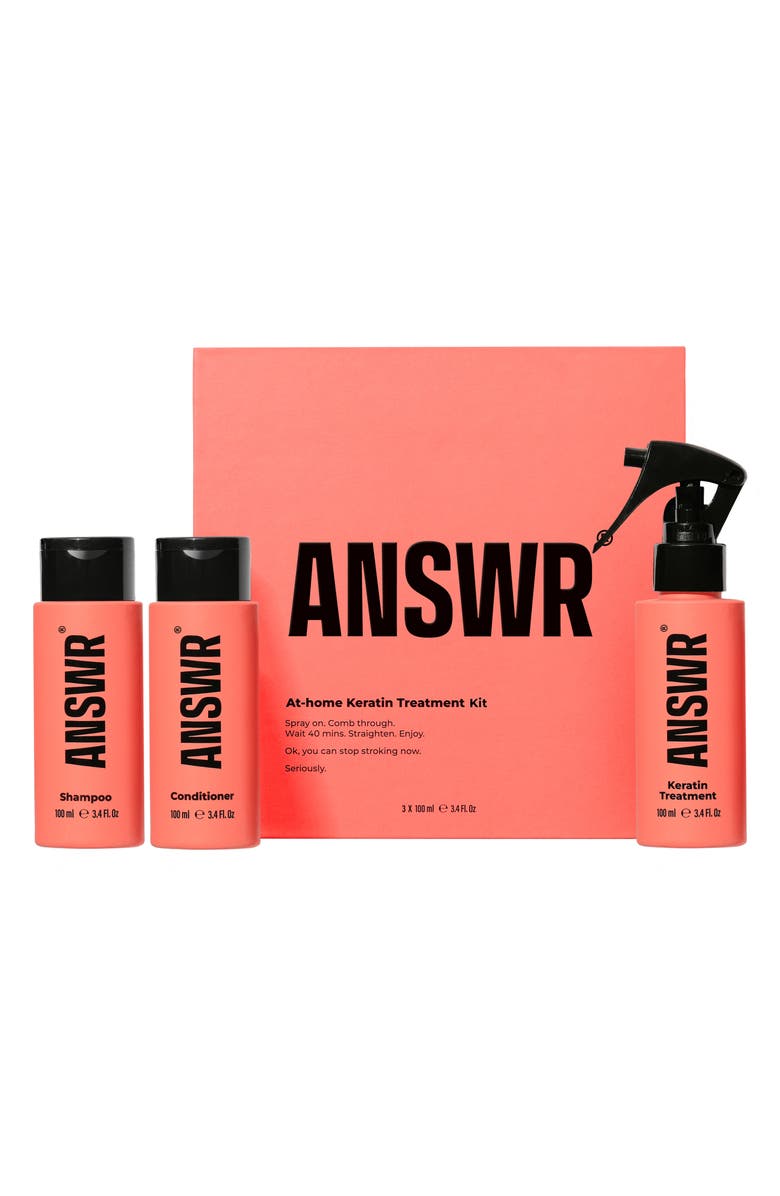 ANSWR At-Home Keratin Treatment Kit, Main, color, 