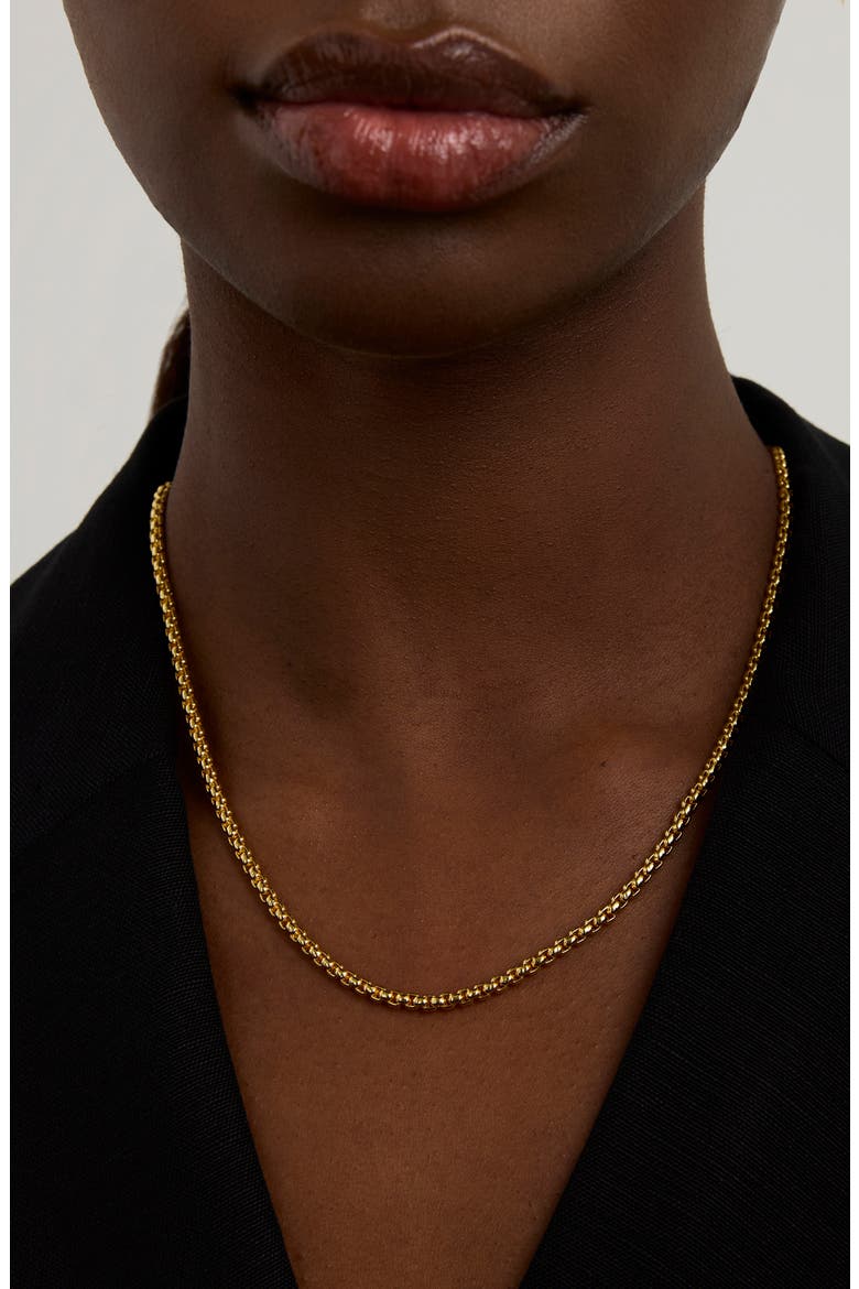Mini Tokyo Chain Necklace, Alternate, color, GOLD