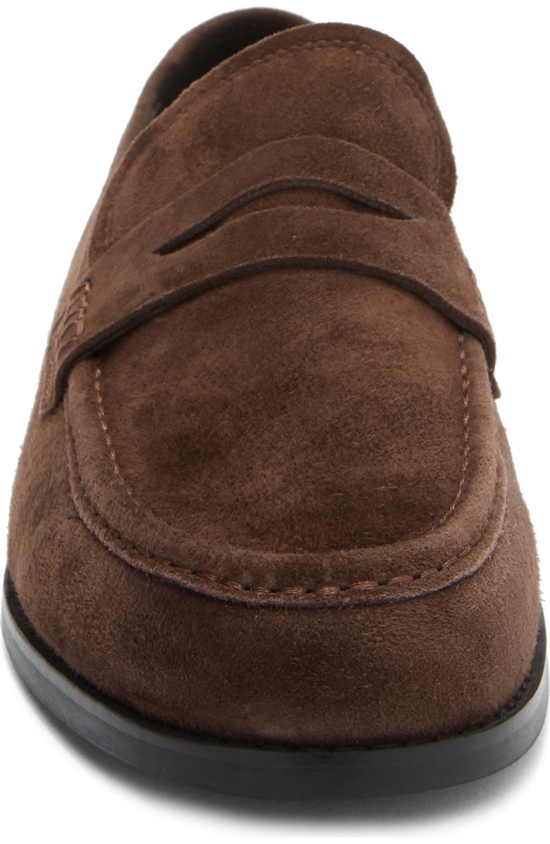 Tony Bianco Zac Penny Loafer, Alternate, color, Espresso Suede