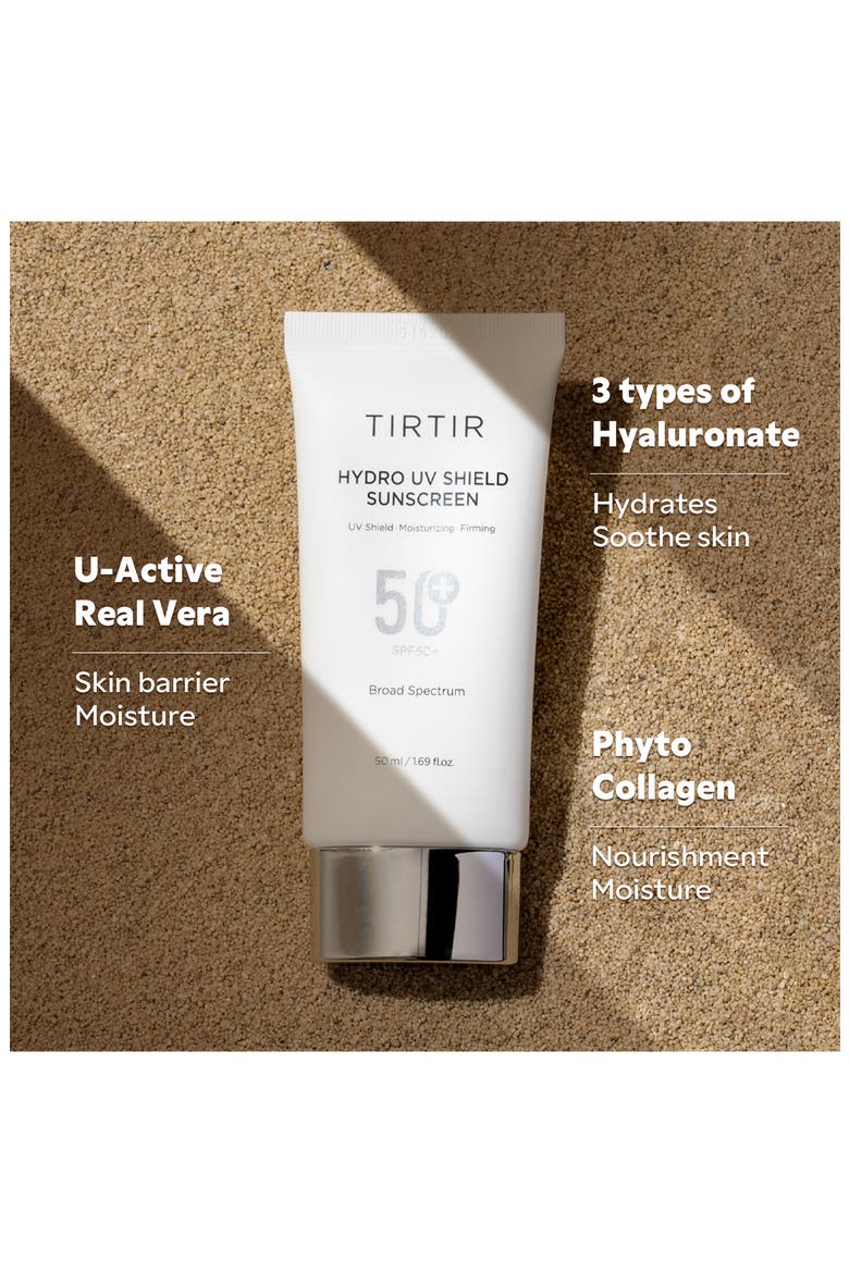 Hydro UV Shield Sunscreen SPF 50+, Alternate, color, WHITE