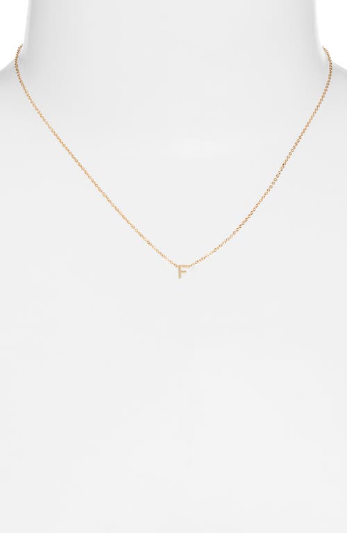 Set & Stones Cheyenne Initial Pendant Necklace