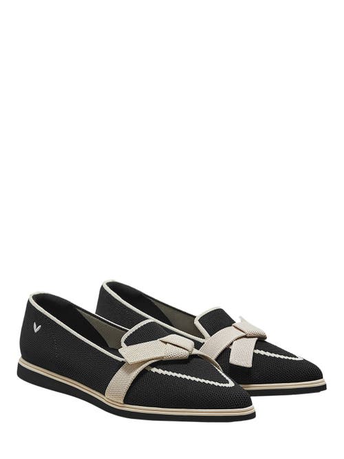 Vivaia Water-repellent Pointed-toe Bow Loafers In Multi