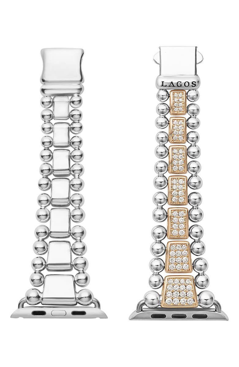 LAGOS Smart Caviar Diamond Apple Watch<sup>®</sup> Watchband, Main, color, 