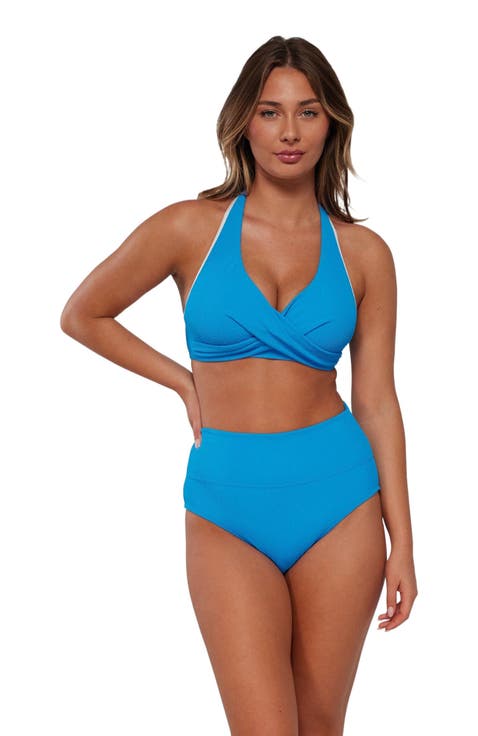 Hannah High Waist Bikini Swim Bottoms