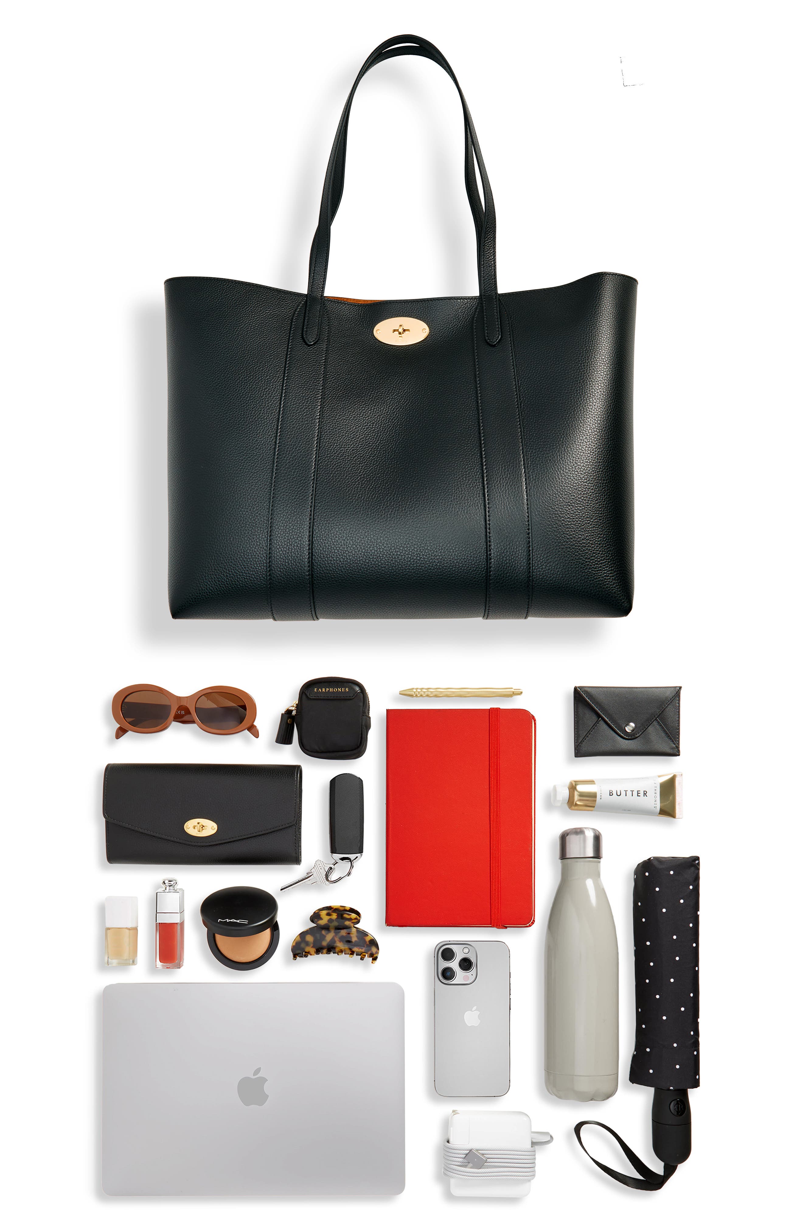 Женские сумки Mulberry Bayswater Leather Tote — фото 8
