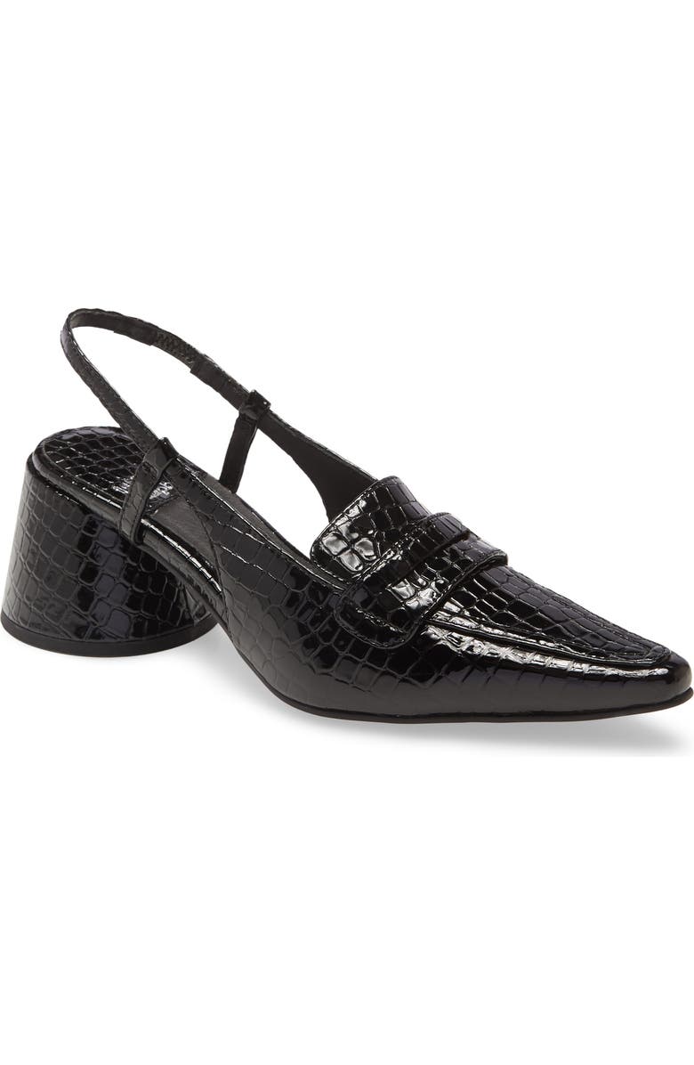 Jeffrey Campbell Ferway Slingback Loafer Pump, Main, color,