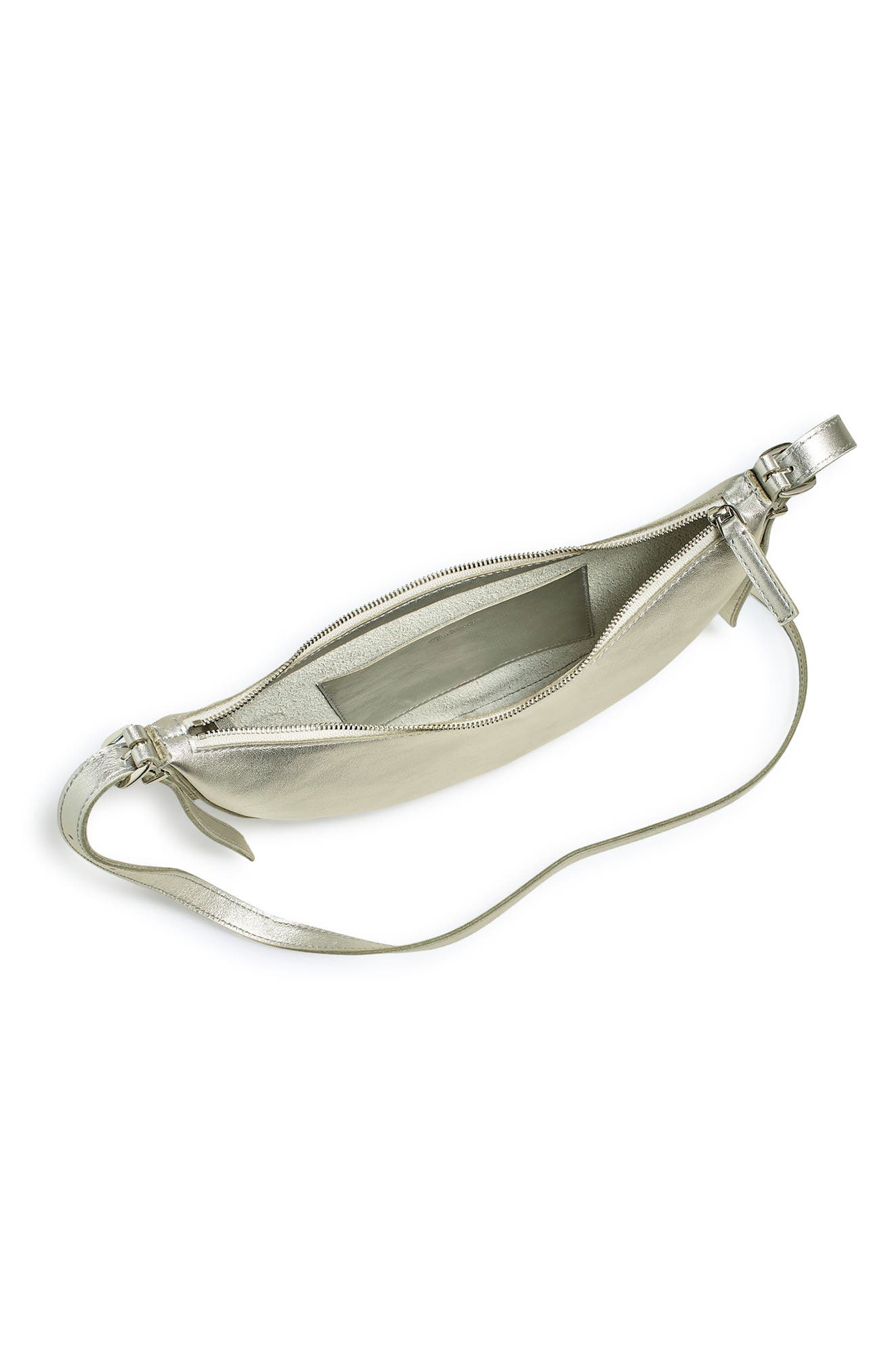 Madewell Essentials Crescent Mini Crossbody Bag, Alternate, color, 