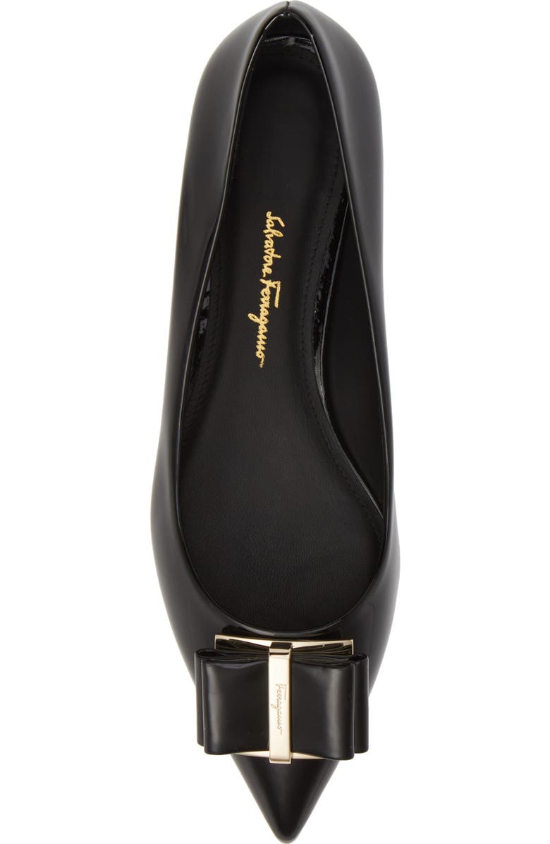 FERRAGAMO Salvatore Ferragamo Zeri Pointy Toe Flat, Alternate, color,