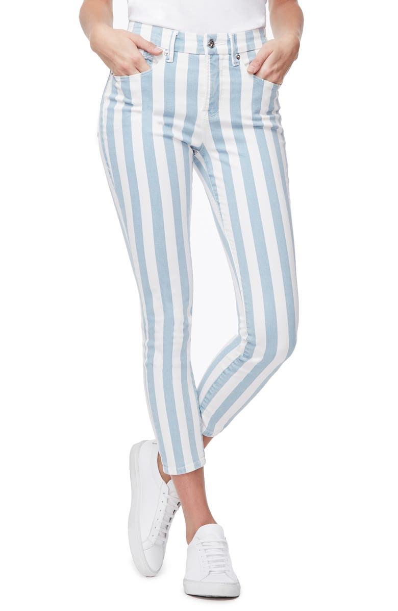 Good American Good Legs High Waist Crop Skinny Jeans, Main, color, 