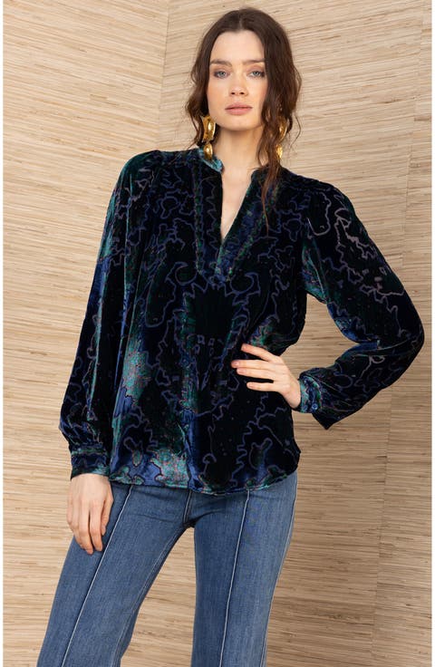 Kailey Velvet Top