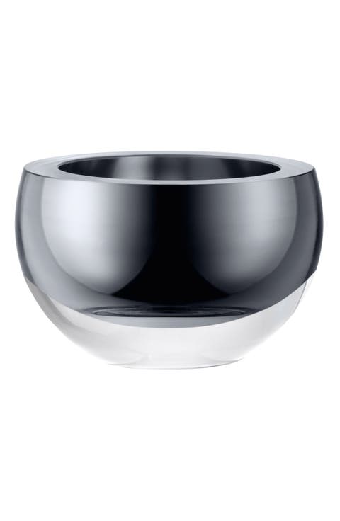 Platinum Glass Host Bowl