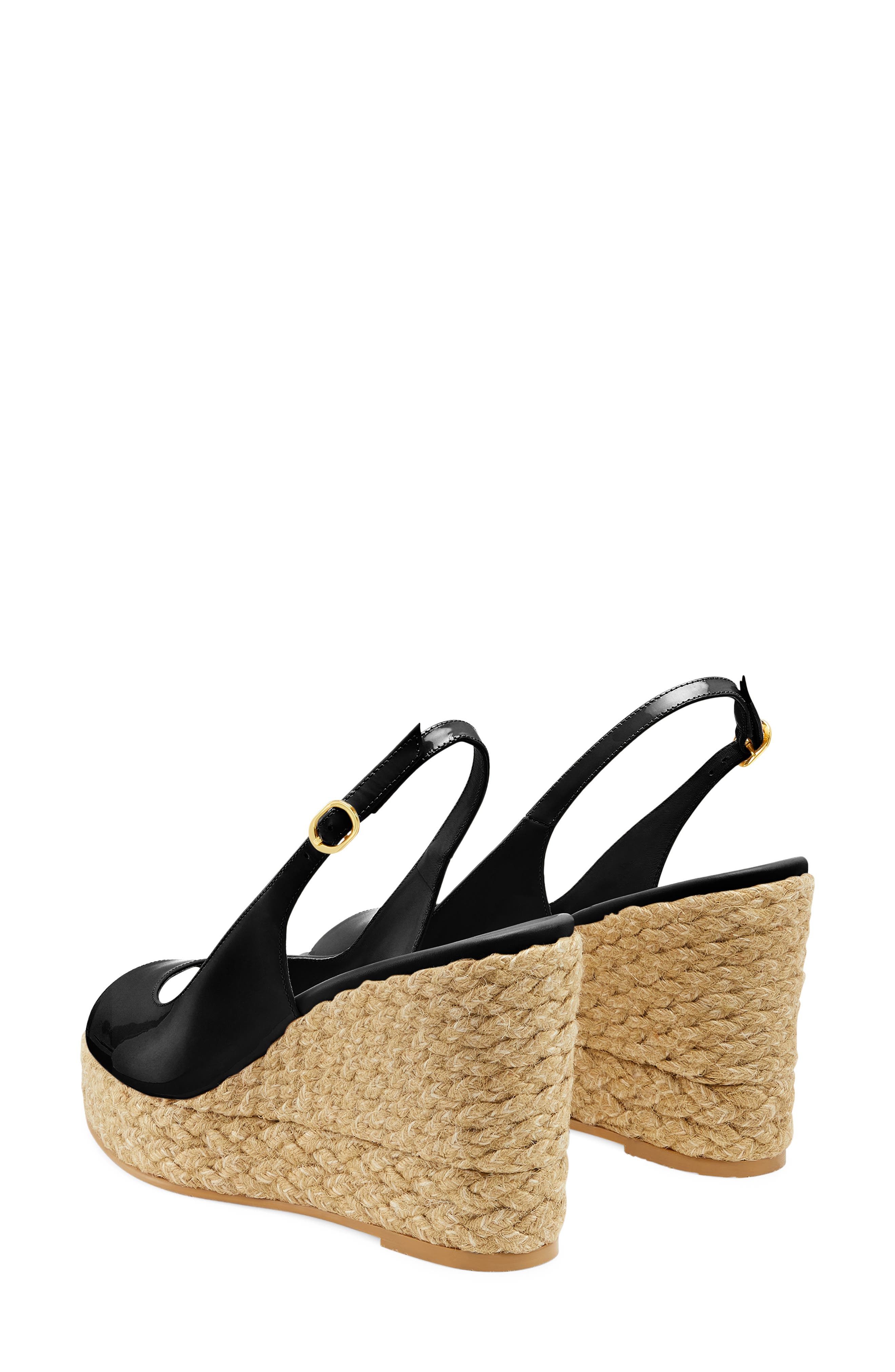 Stuart Weitzman Island Espadrille Wedge Sandal, Alternate, color, 