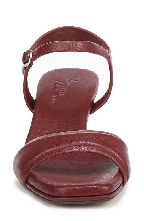 27 Edit Naturalizer Grace Ankle Strap Sandal In Red