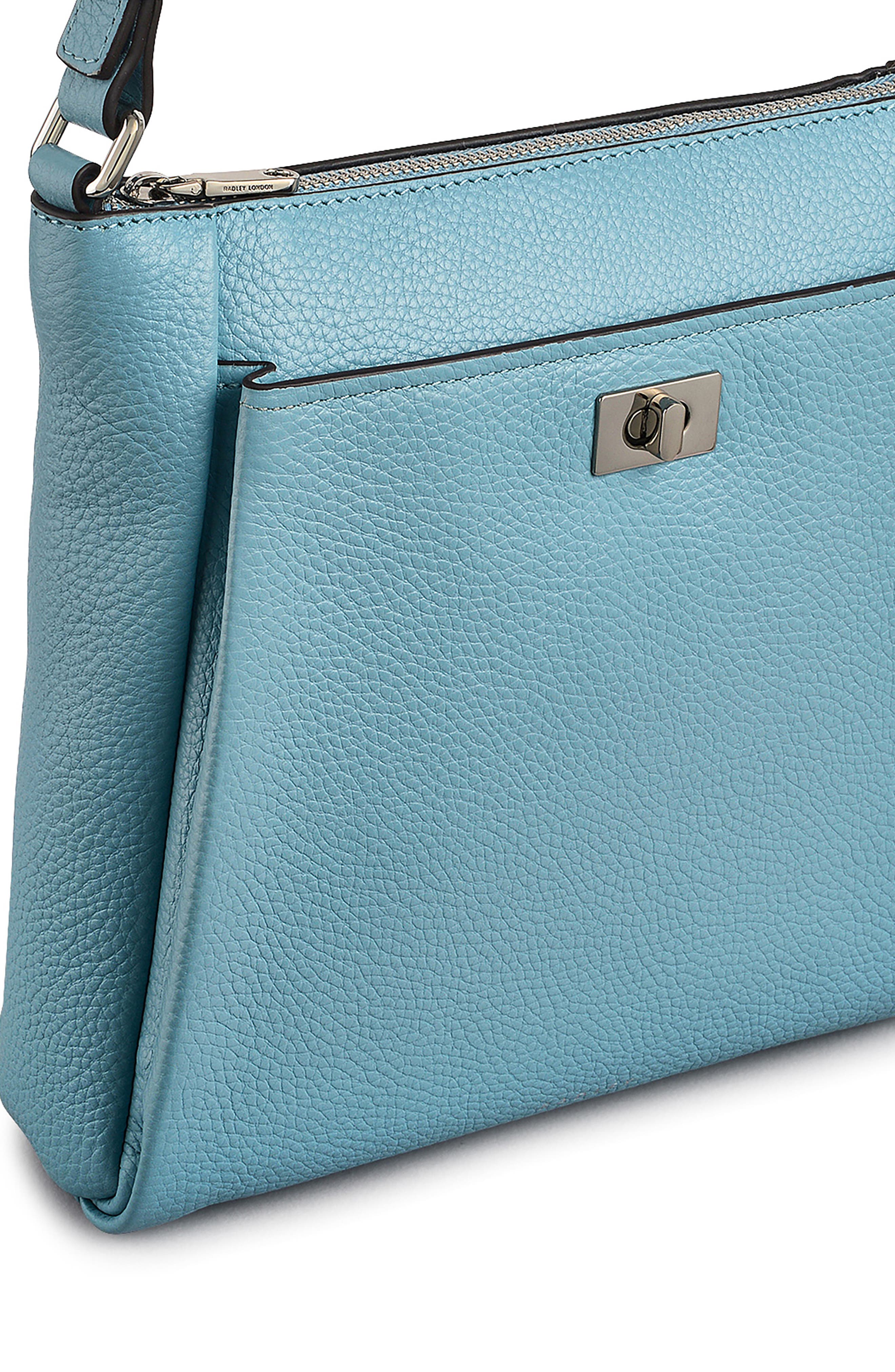 Radley Brook Avenue Pebbled Leather Crossbody Bag, Alternate, color, Cameo