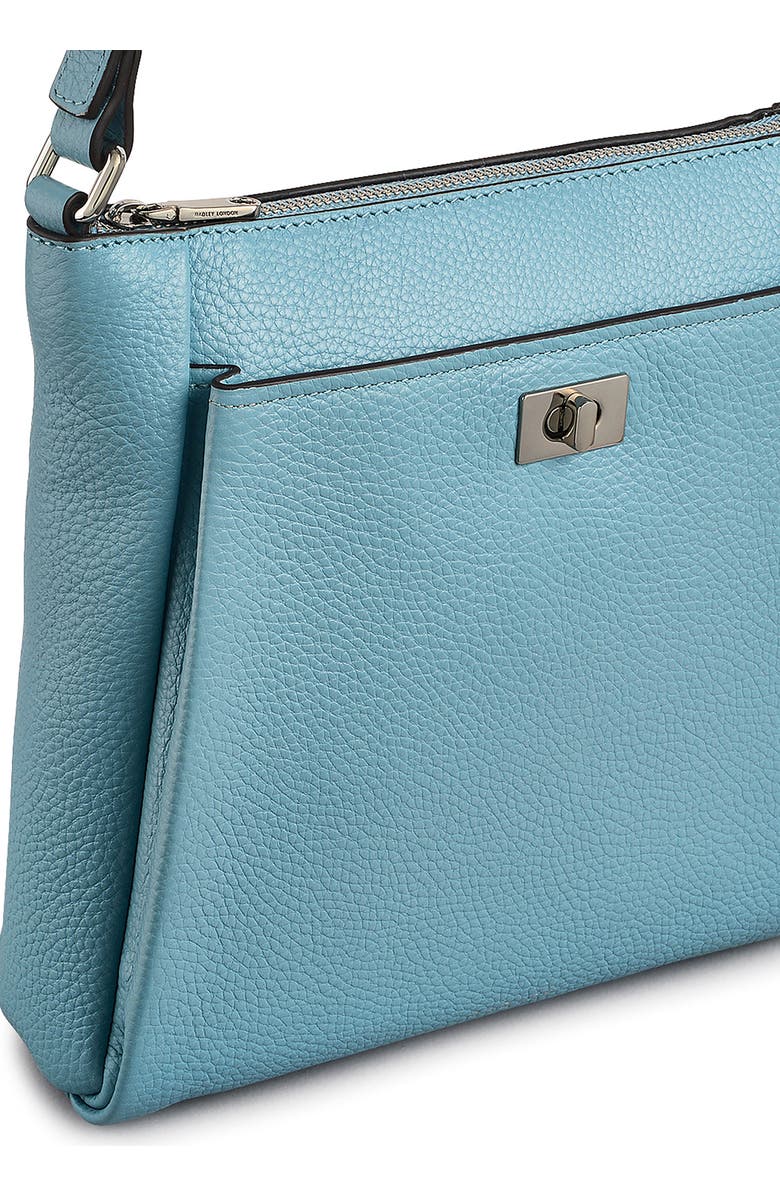 Radley Brook Avenue Pebbled Leather Crossbody Bag, Alternate, color, Cameo