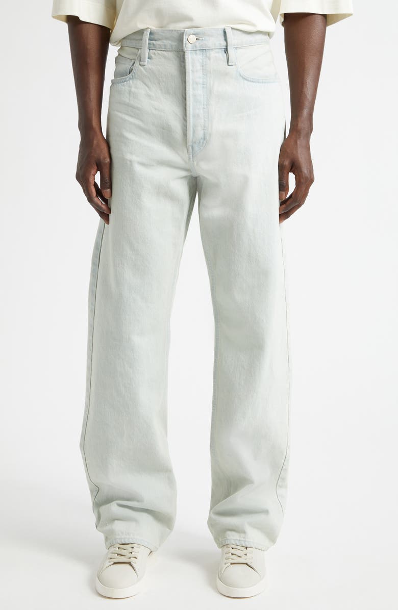 Fear of God Straight Leg Jeans, Main, color, Bleach Wash