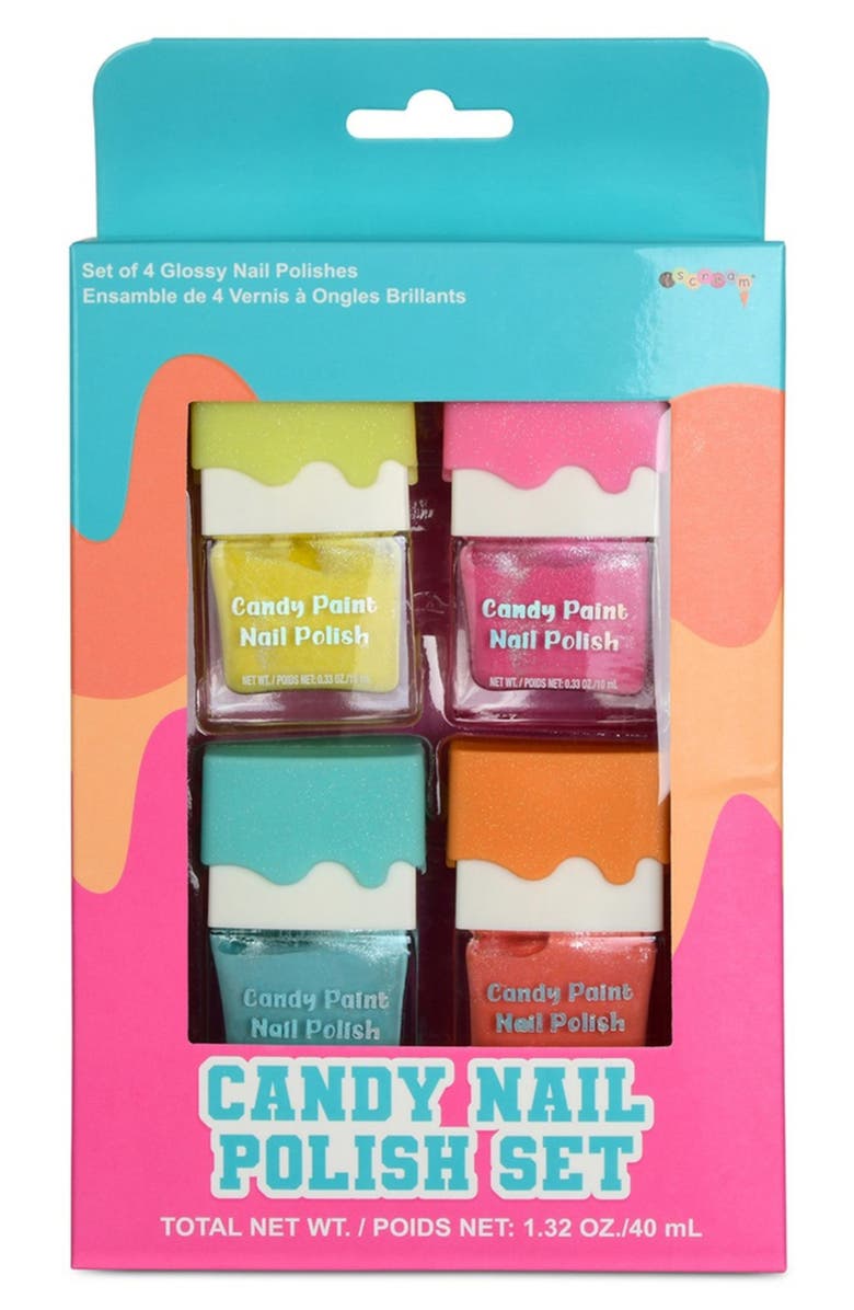 Iscream Kids' 4-Pack Nail Polish, Alternate, color, 