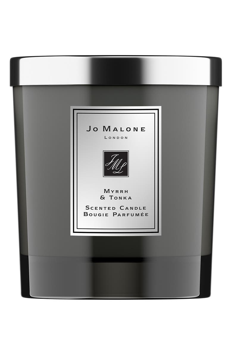 Jo Malone London<sup>™</sup> Myrrh & Tonka Scented Home Candle, Main, color,