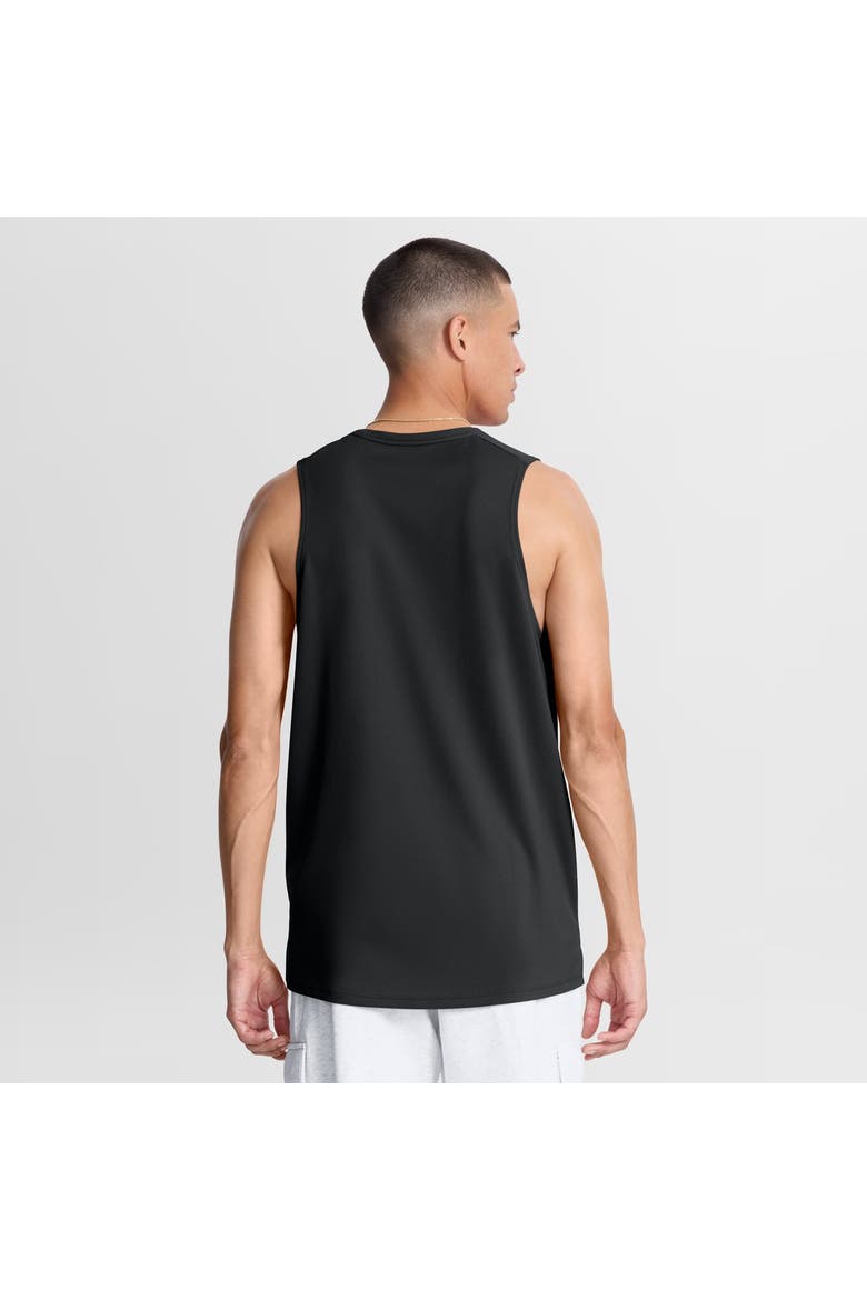 Men's Nike Black Minnesota Vikings Kickoff Miler Dri-FIT Tank​ Top, Alternate, color, Black