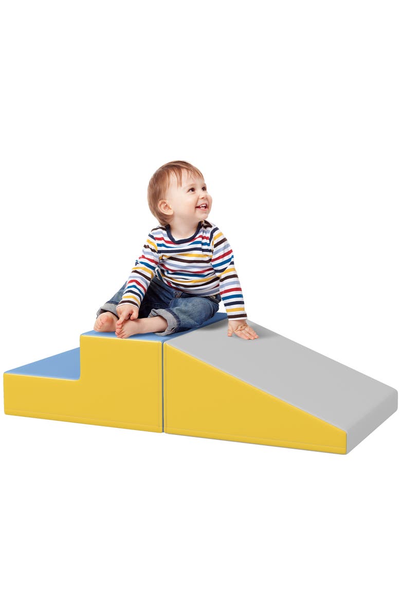 Soozier 2-Piece Climb and Crawl Foam Playset, Indoor Play, Main, color, Contemporary