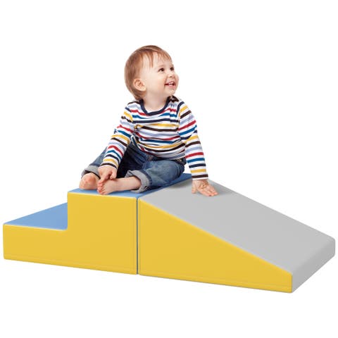 2-Piece Climb and Crawl Foam Playset, Indoor Play​