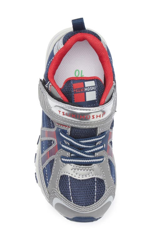 Tsukihoshi Storm Washable Sneaker In Steel/cobalt