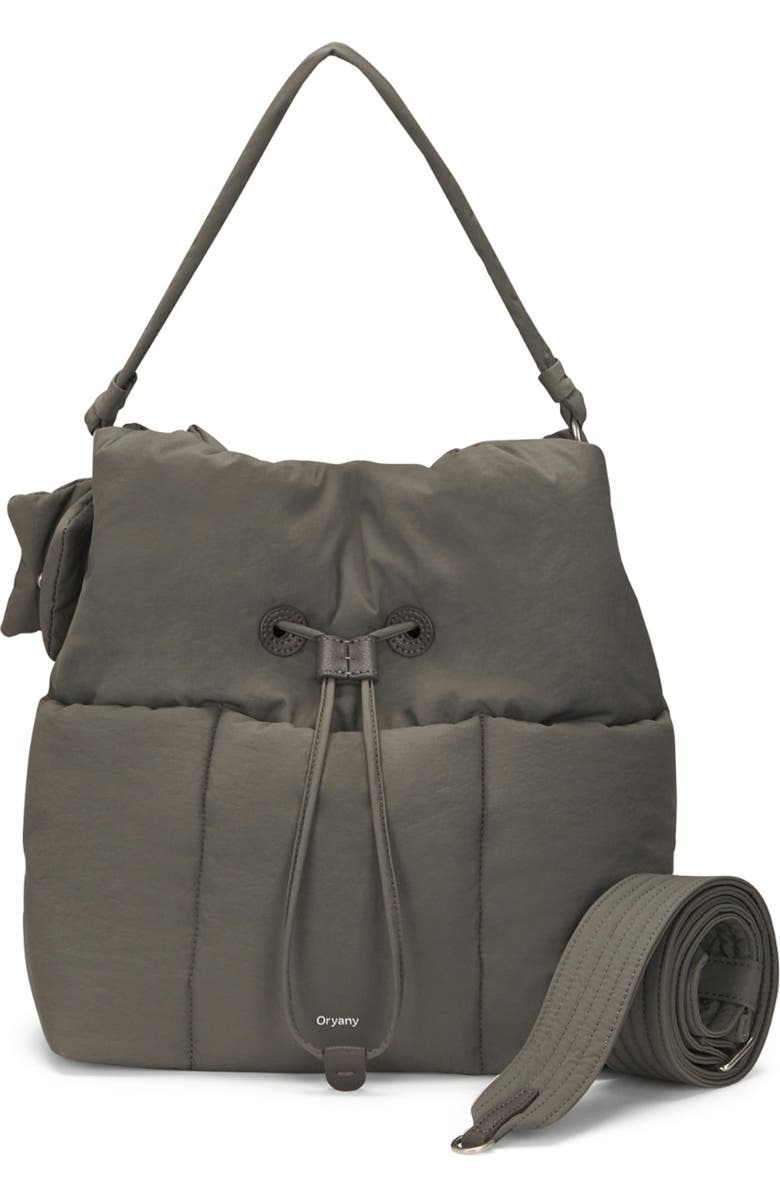 Oryany Medium Pillow Nylon Bucket Bag, Main, color,