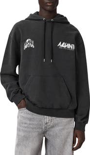 AllSaints Chromium Graphic Hoodie