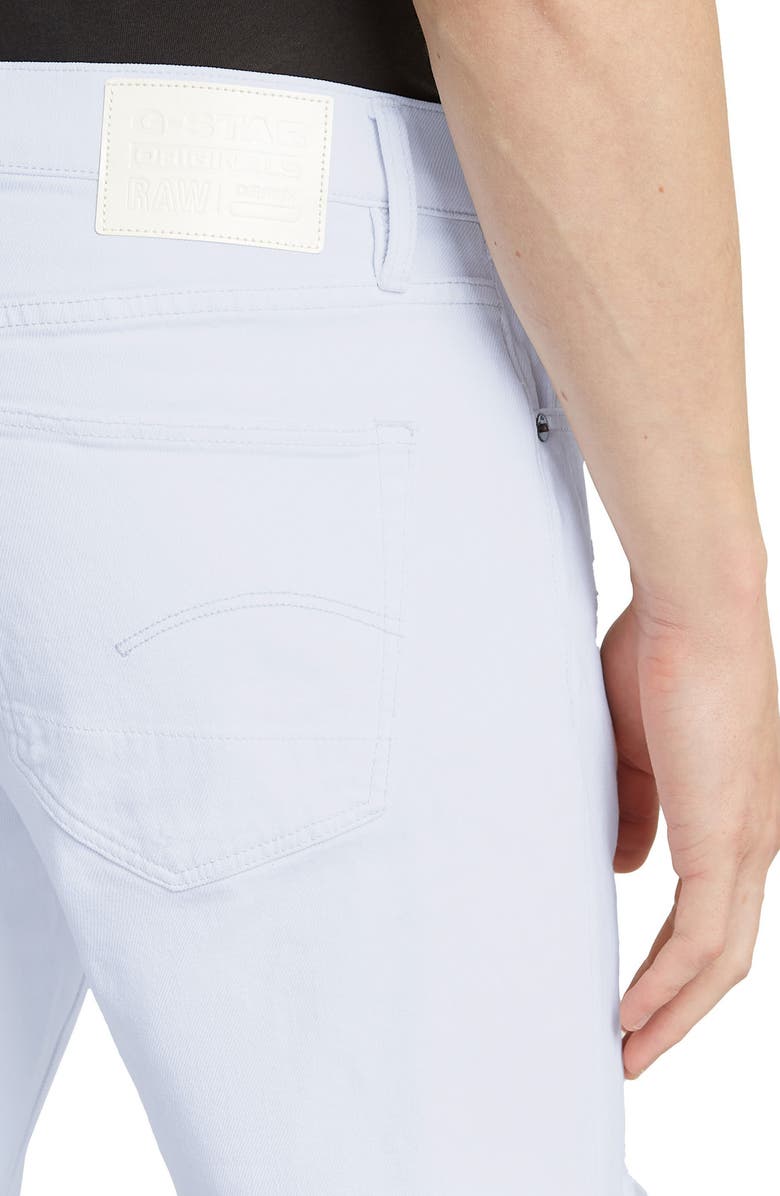 G-STAR 3301 Slim Fit Jeans, Alternate, color, Paper White Gd Destroyed