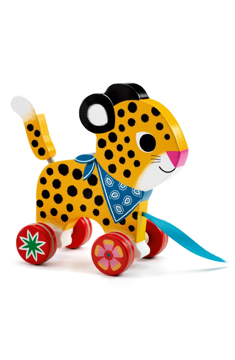 Djeco Greta Wooded Pull Toy, Main, color, 