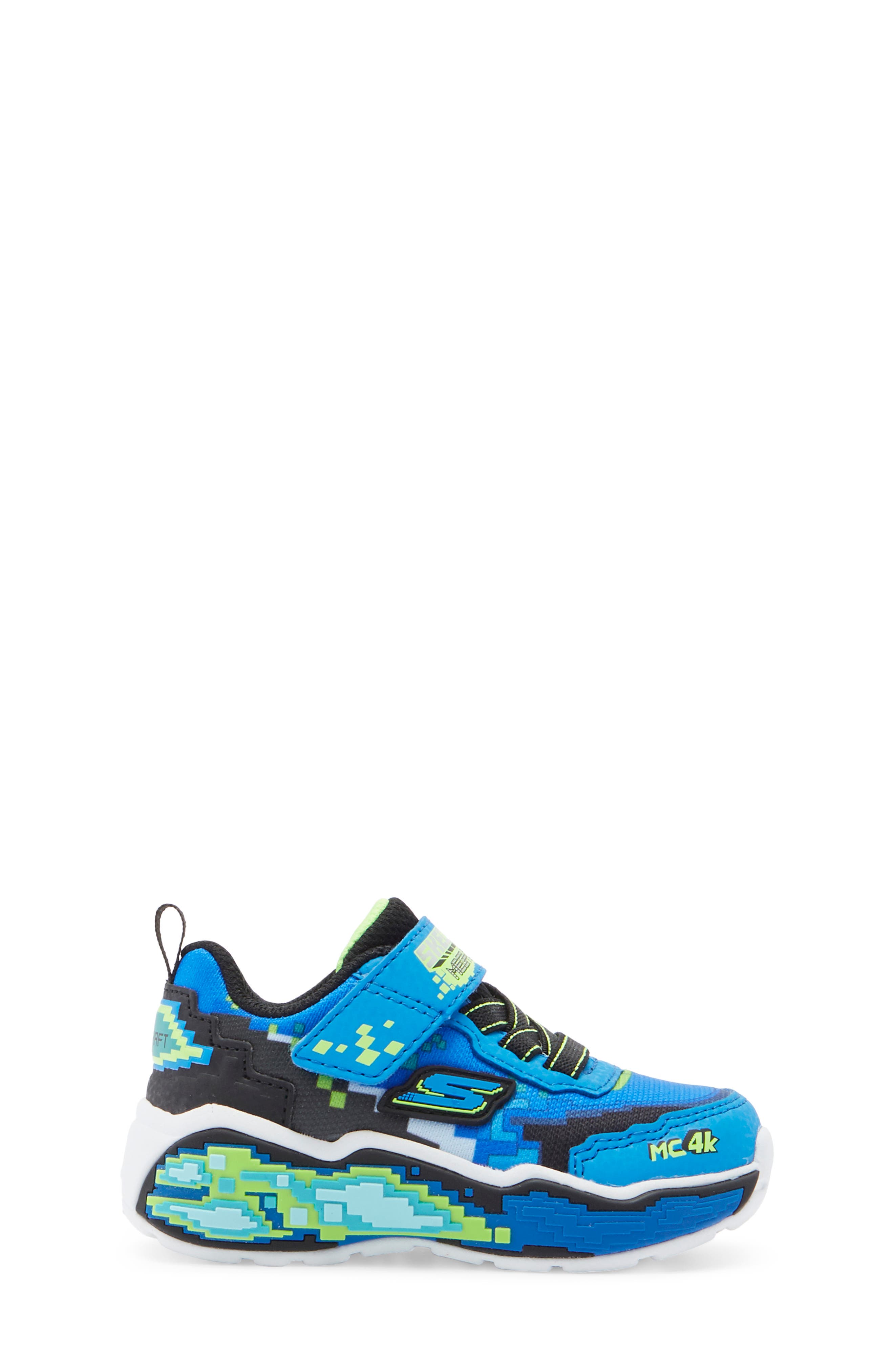 SKECHERS Kids' Mega Scene Sneaker, Alternate, color, Blue/ Black Multi