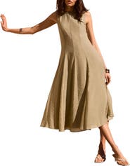MINT VELVET Luxe Sleeveless Midi Dress
