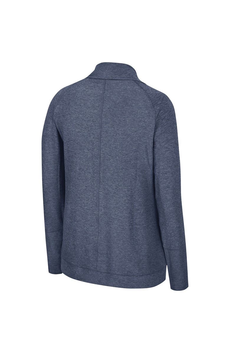 COLOSSEUM Women's Colosseum Navy West Virginia Mountaineers Morningside Cardigan Sweater, Alternate, color, 