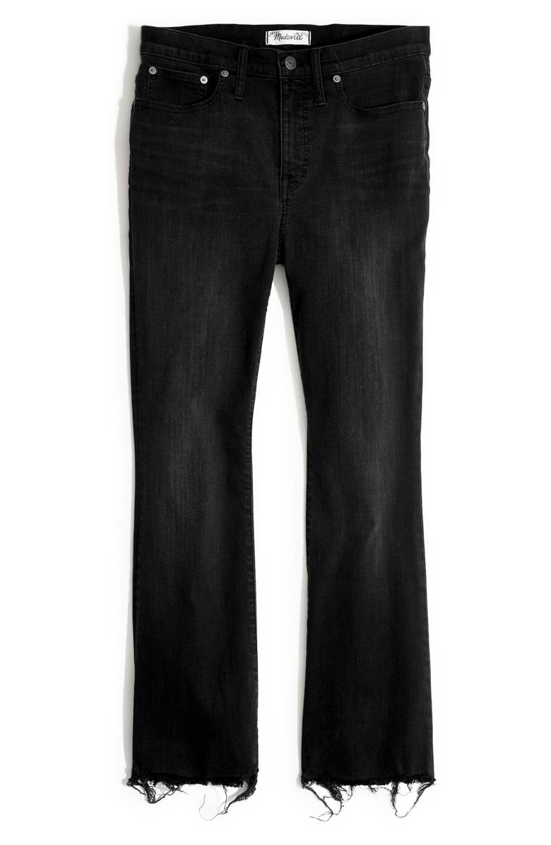 Madewell Cali Chewed Hem Demi Bootcut Jeans, Alternate, color, 
