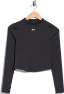 Under Armour Vanish Cropped Performance Mock Neck Tee