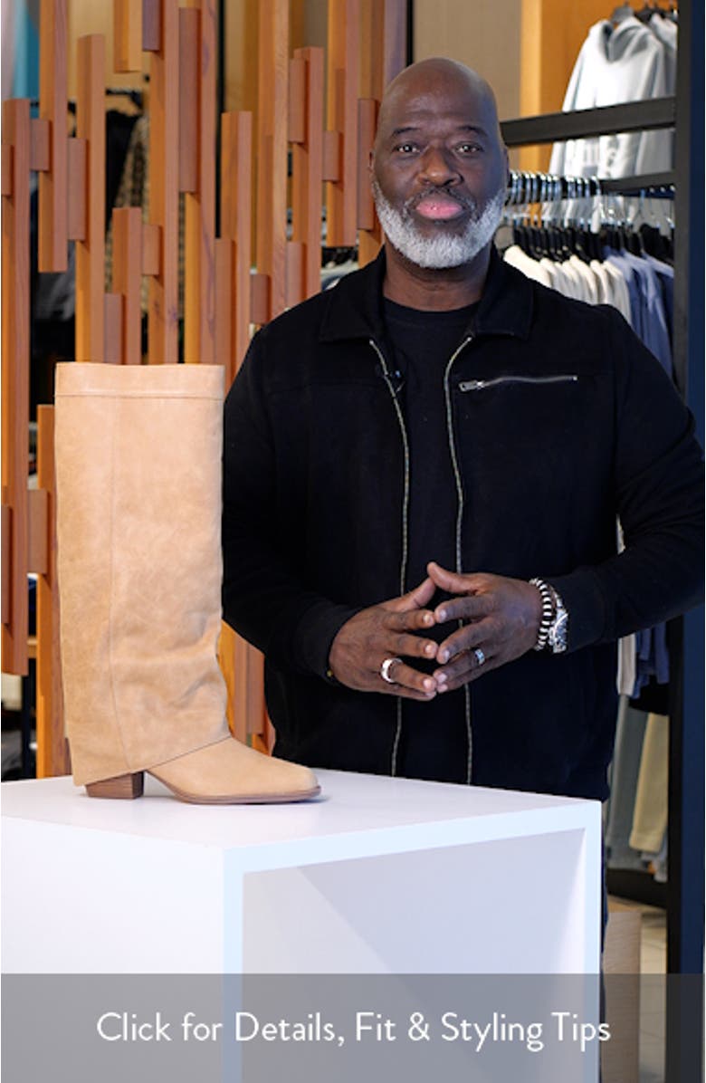 Winnick Foldover Knee High Boot, sales video thumbnail