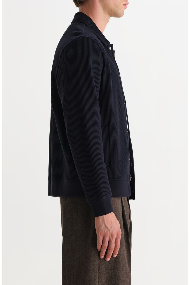 Hays Waffle Jersey Overshirt, Alternate, color, NAVY