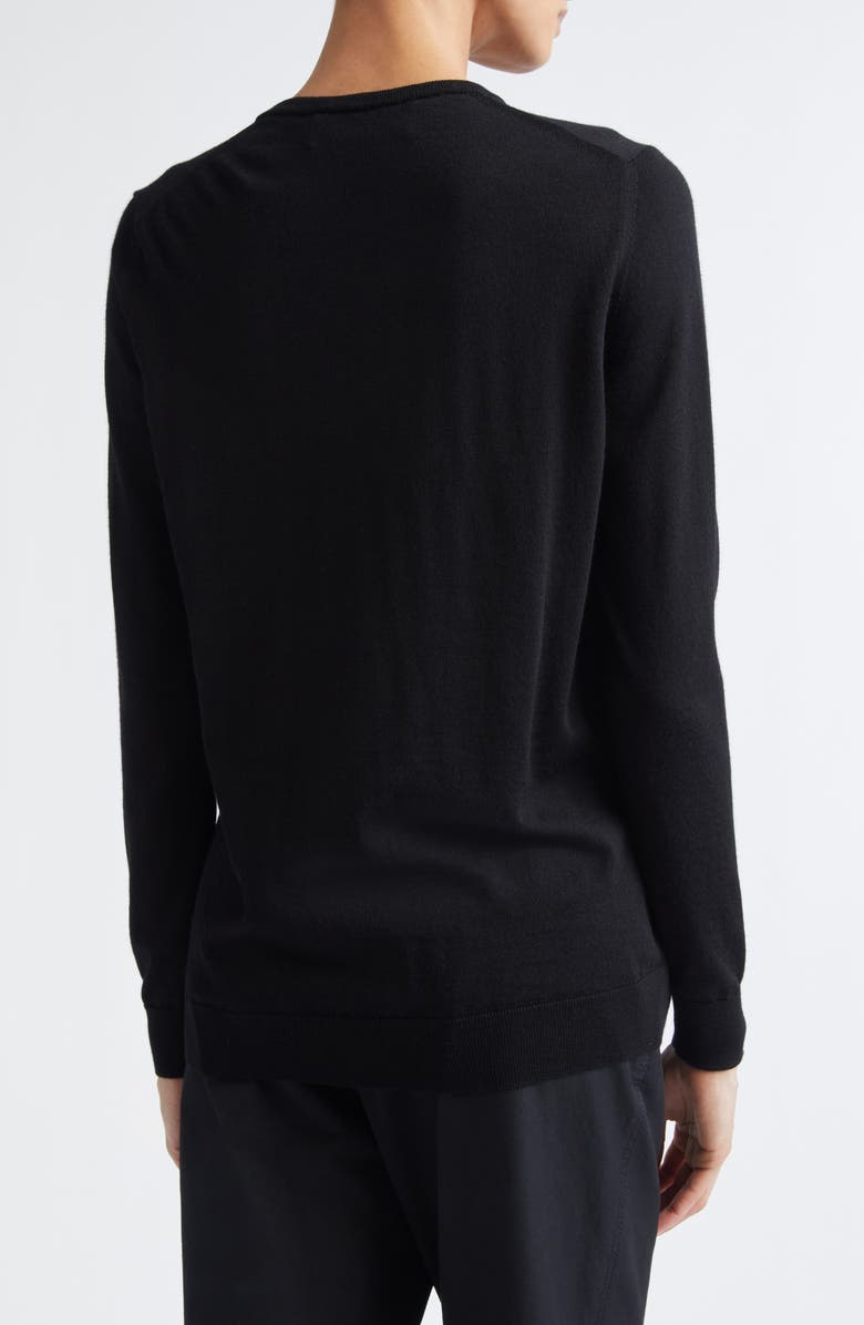 PARTOW Mallory Half Zip Sweater, Alternate, color, Black