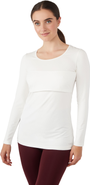 Modern Eternity Maternity Charlotte Long Sleeve Nursing & Maternity Top