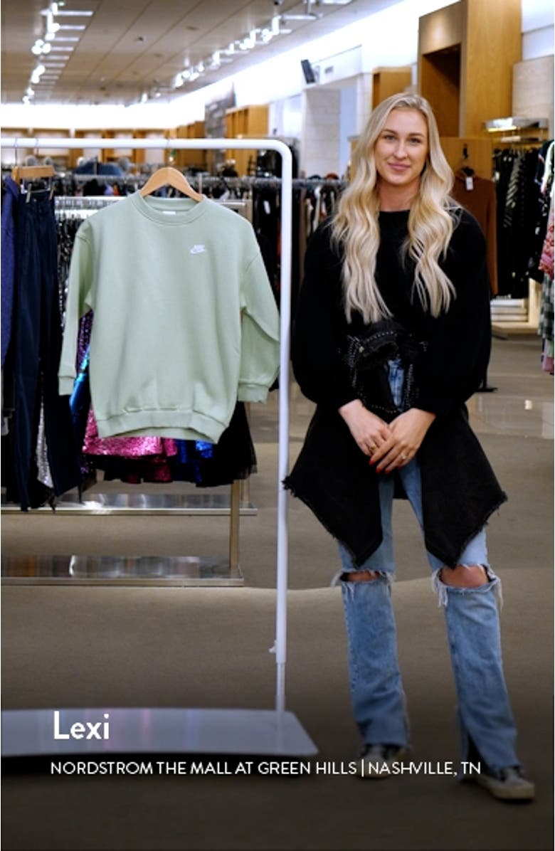 Kids' Sportswear Club Fleece Sweatshirt, sales video thumbnail