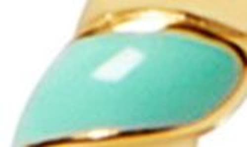 Argento Vivo 14k Plated Click Hoops In Gold