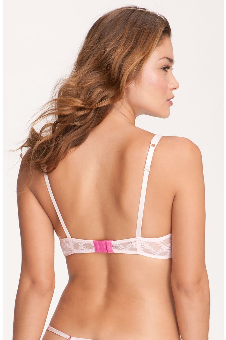 Stretch Lace Bra, Alternate, color, CHINA DOLL PINK