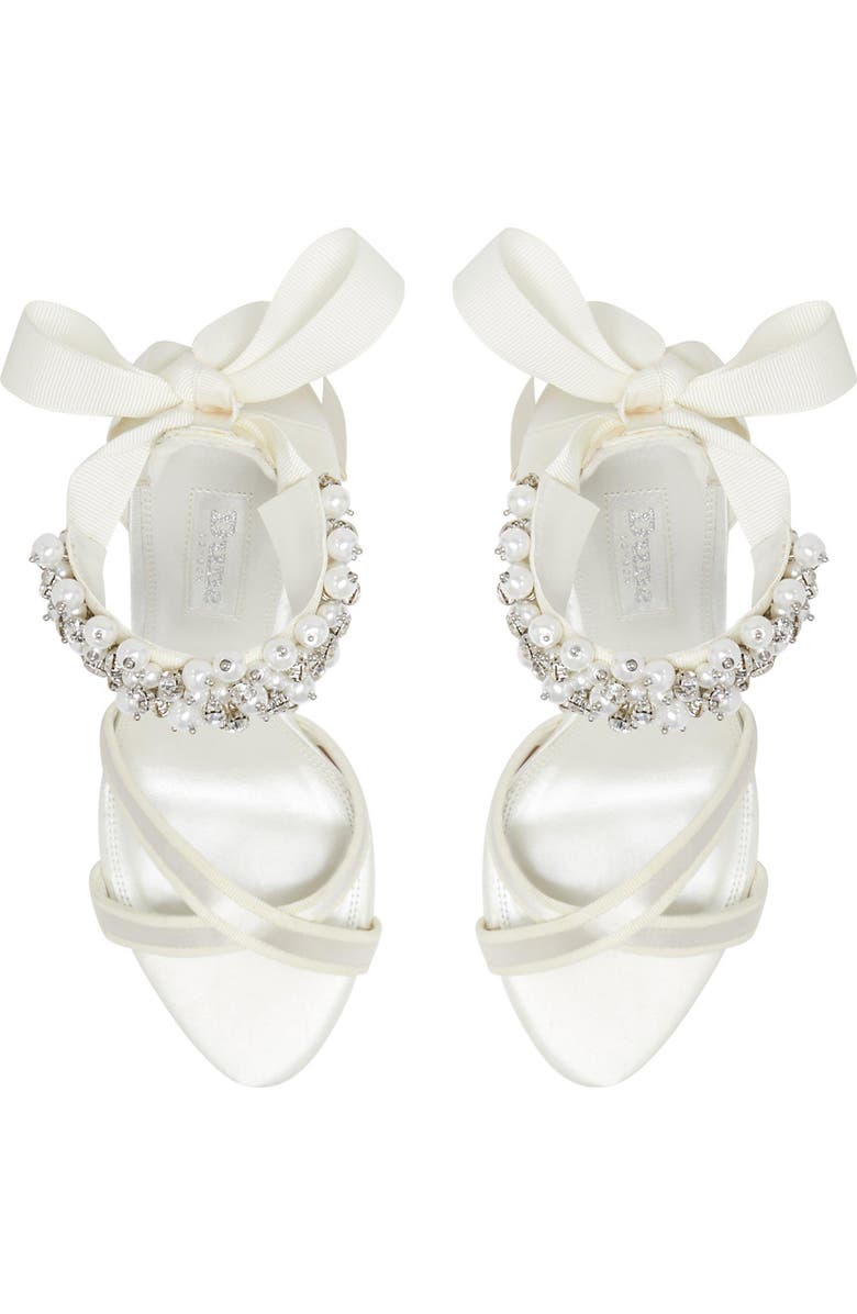 Dune London Martinis Imitation Pearl Sandal, Alternate, color,