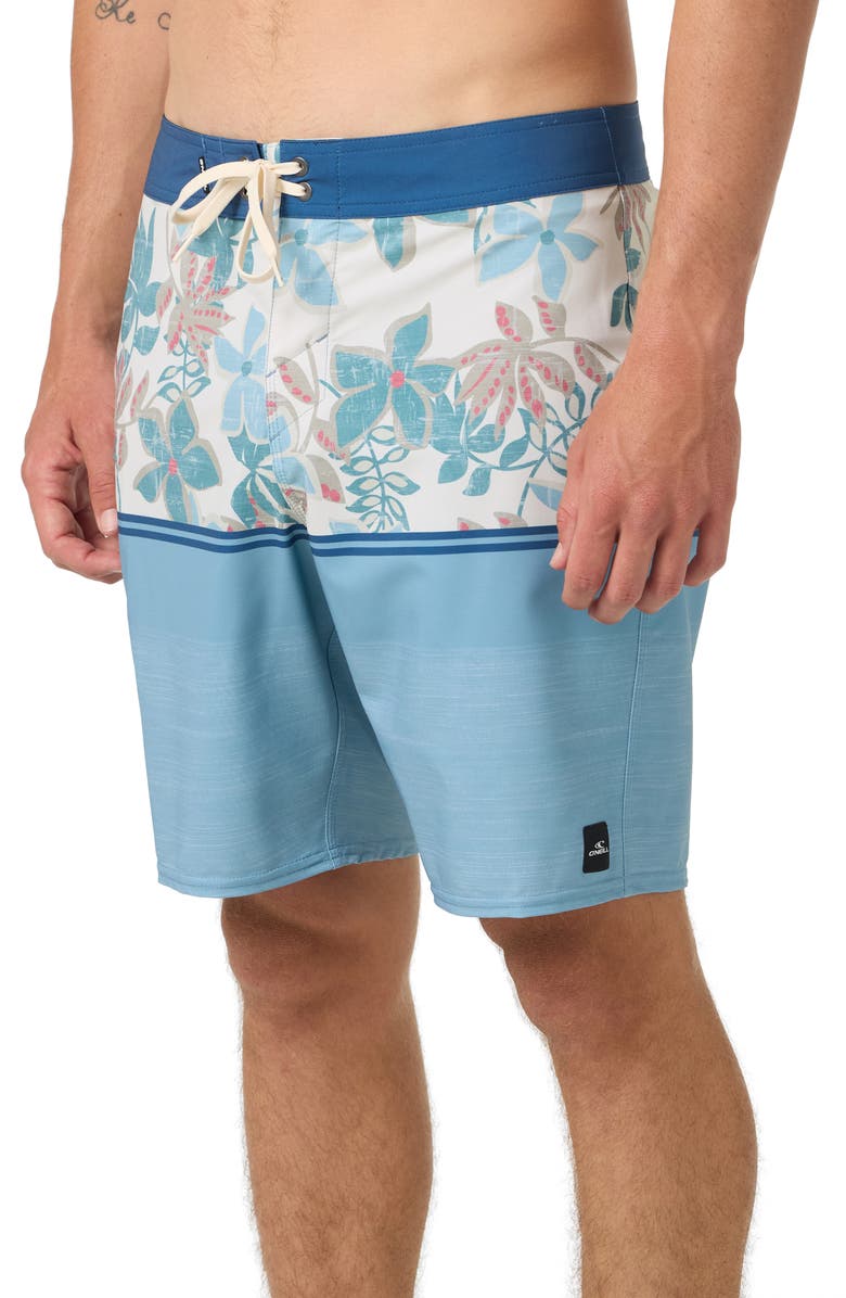 O'Neill Hyperfreak Heat Block Swim Trunks, Alternate, color, Citadel