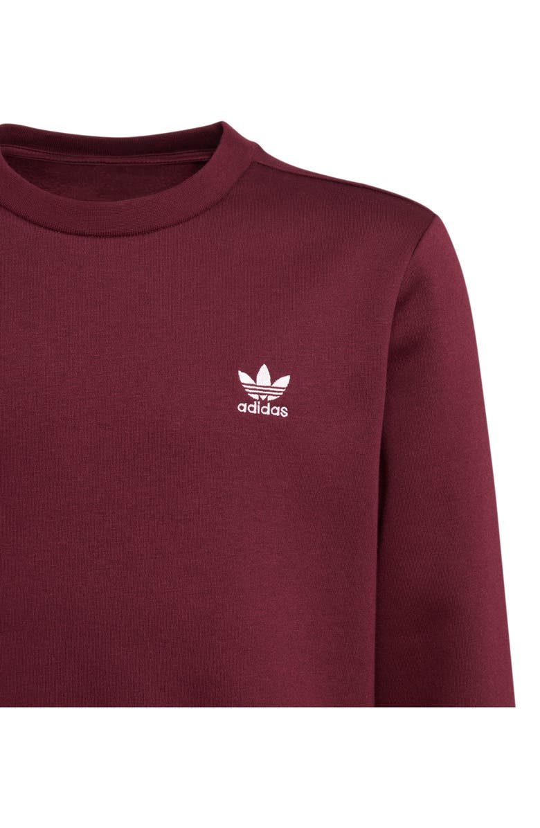 adidas Kids' Adicolor Crewneck Sweatshirt, Alternate, color, 