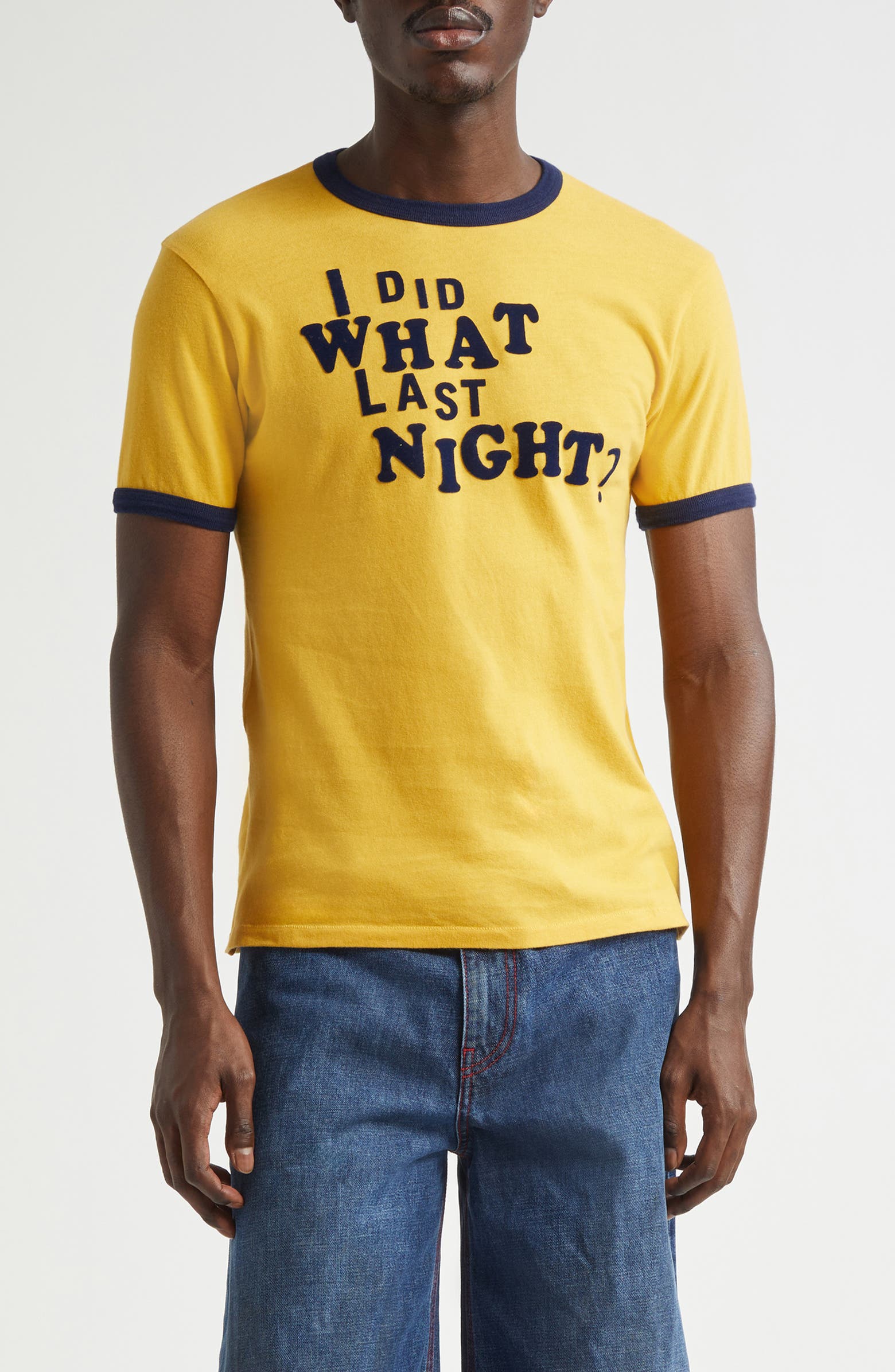 ERL Gender Inclusive I Did What Last Night? Ringer Tee | Nordstrom